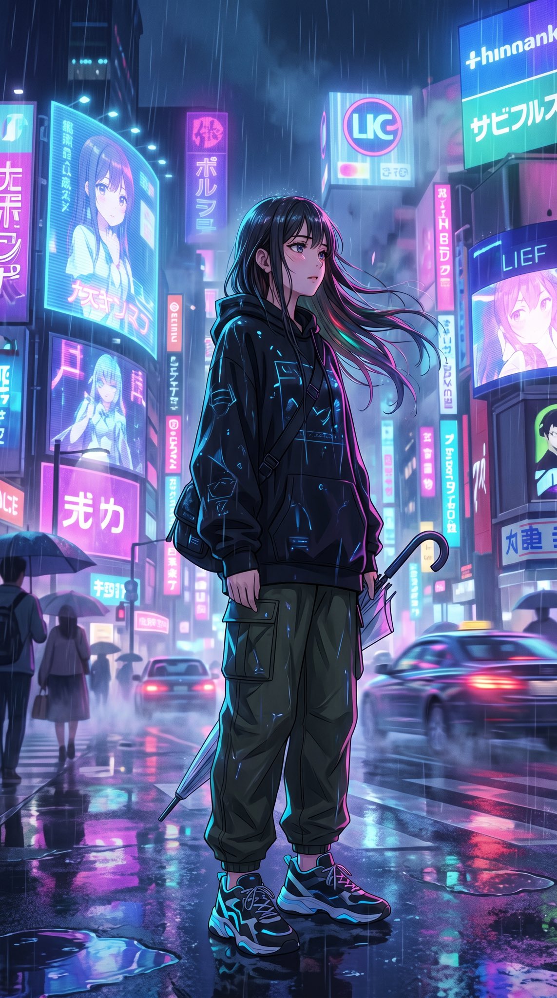 深夜女孩 · AI 图生视频 — cover image